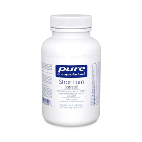 Strontium (Citrate) - 90vcaps - Pure Encapsulations - Health & Body Nutrition