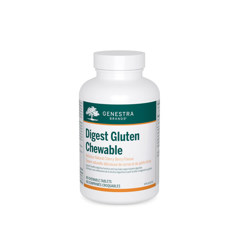 Digest Gluten Chewable - 90tabs - Genestra Brand - Health & Body Nutrition