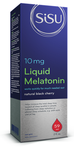 Liquid Melatonin 10mg - 59ml - Sisu - Health & Body Nutrition