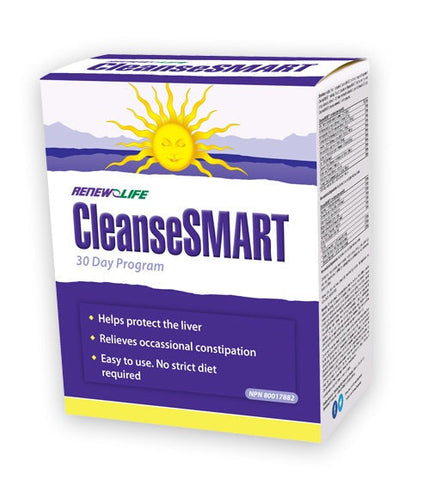 CleanseSMART - 30days - Renew Life - Health & Body Nutrition