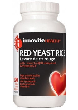 Red Yeast Rice - 120caps - Innovite Health - Health & Body Nutrition