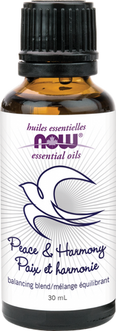 Peace & Harmony Blend Essential Oil - 30ml - Now - Health & Body Nutrition