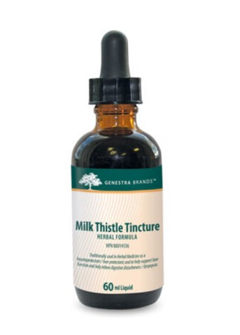 Milk Thistle Tincture - 60ml - Genestra - Health & Body Nutrition