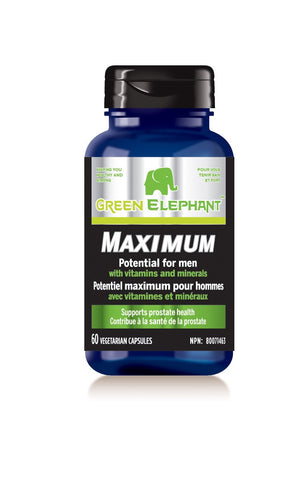 Maximum Potential For Men - 60vcaps - Green Elephant - Health & Body Nutrition