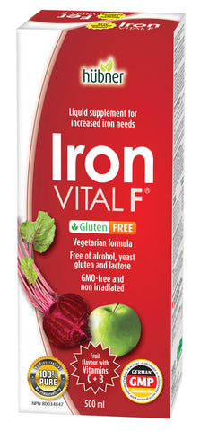Iron Vital F - 500ml - Hubner - Health & Body Nutrition