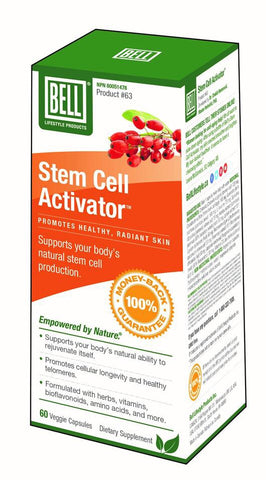 Stem Cell Activator - 60vcaps - Bell - Health & Body Nutrition