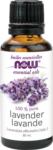 Lavender Essential Oil - Now - Health & Body Nutrition