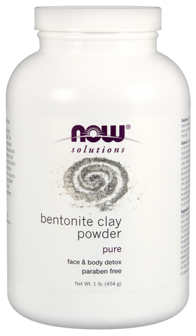 Bentonite Clay Powder - 1lb - Now - Health & Body Nutrition