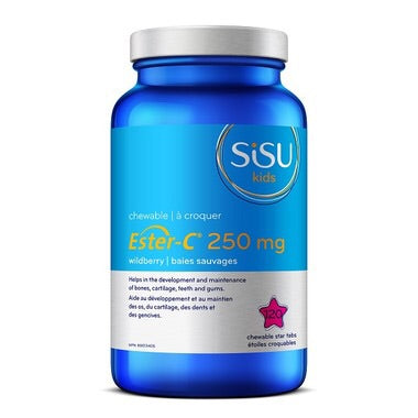 Ester-C 250mg For Kids - 120chewables - Sisu - Health & Body Nutrition