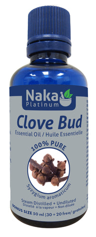 Clove Bud Essential Oil - 50ml - Naka - Health & Body Nutrition