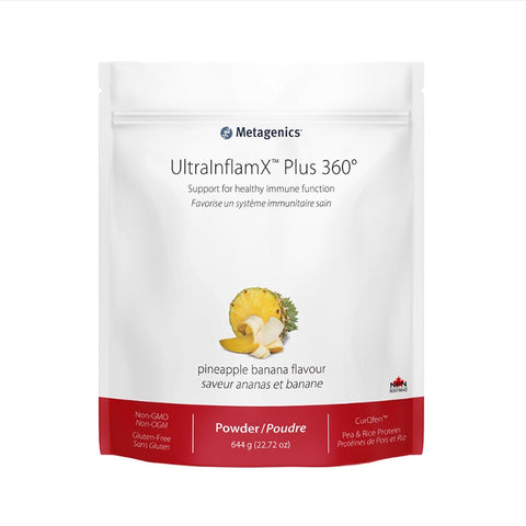 UltraInflamX Plus 360° - Pineapple Banana Flavour 644g - Metagenics - Health & Body Nutrition