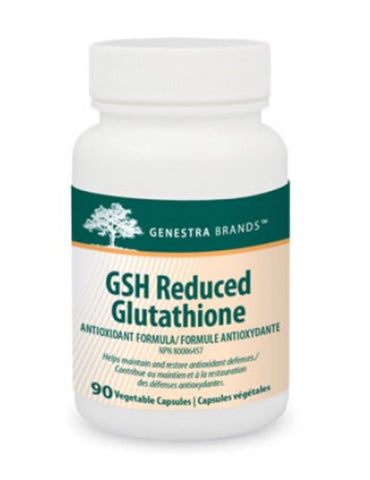 GSH Reduced Glutathione - 90vcaps - Genestra - Health & Body Nutrition
