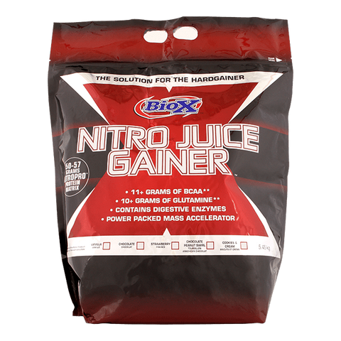 Nitro Juice Gainer - 12LB- BioX - Health & Body Nutrition 