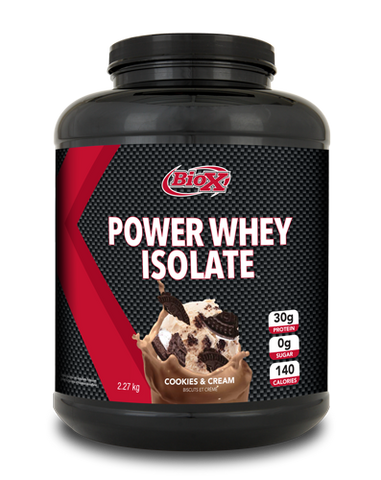 Power Whey Isolate - 5lbs - BioX - Health & Body Nutrition