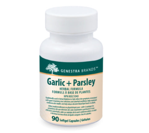 Garlic + Parsley - 90gels - Genestra - Health & Body Nutrition