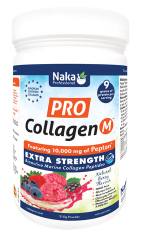 Pro Collagen Extra Strength - Marine - Natural Berry Flavour - 315g - Naka - Health & Body Nutrition 