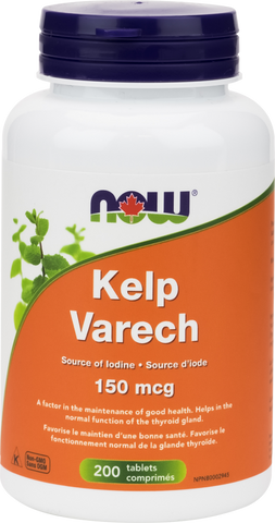 Kelp 150mcg - 200tabs - Now - Health & Body Nutrition