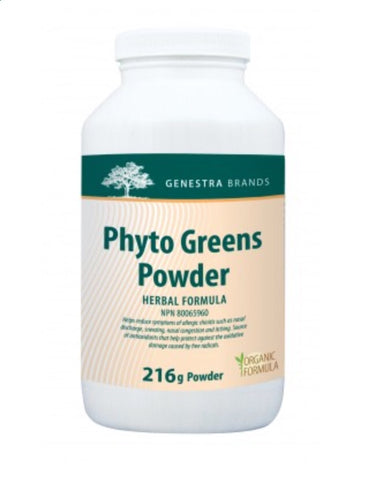 Phyto Greens Powder - 216g - Genestra - Health & Body Nutrition