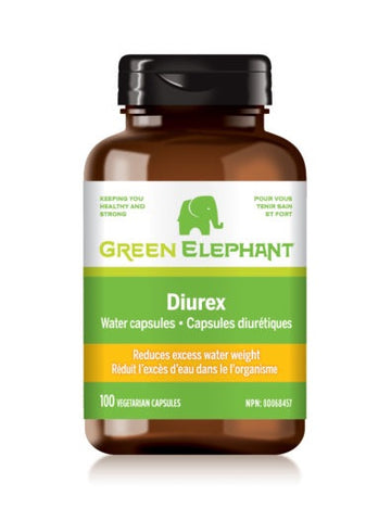 Diurex Water Capsules - 100vcaps - Green Elephant - Health & Body Nutrition 