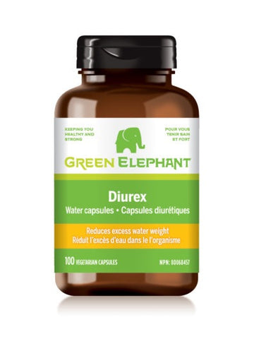 Diurex Water Capsules - 100vcaps - Green Elephant - Health & Body Nutrition