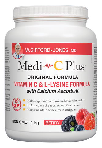 Medi-C Plus Original Formula - Berry Flavour - 1kg - Preferred Nutrition - Health & Body Nutrition
