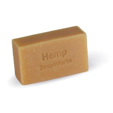 Hemp Oil Bar Soap - 85g - The Soap Works - Health & Body Nutrition
