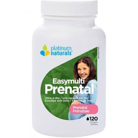 Easymulti Prenatal - 120gels - Platinum Naturals - Health & Body Nutrition