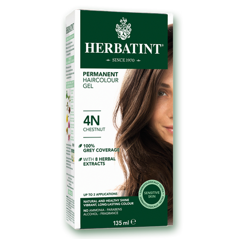 Herbatint Colour - 4N Chestnut - 135mL - A.Vogel - Health & Body Nutrition