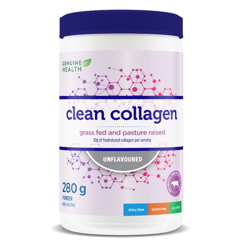 Clean Collagen - Bovine Unflavoured 280g - Genuine Health - Health & Body Nutrition
