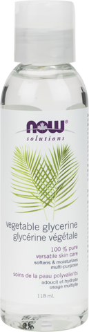 Vegetable Glycerine - Now - Health & Body Nutrition