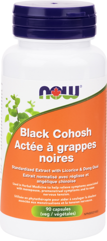 Black Cohosh - 90vcaps - Now - Health & Body Nutrition