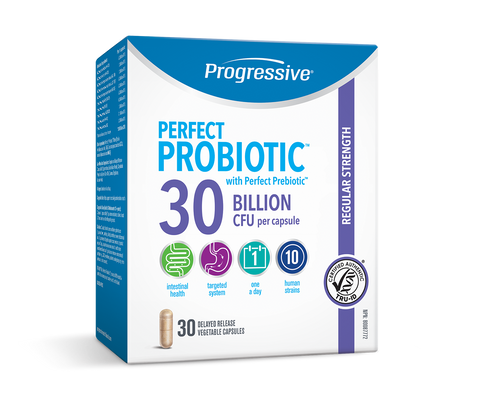 Perfect Probiotic 30 Billion - 60vcaps - Progressive - Health & Body Nutrition