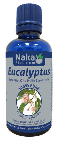 Eucalyptus Essential Oil - 50ml - Naka - Health & Body Nutrition 