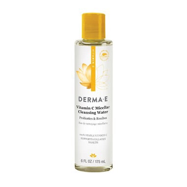 Vitamin C Micellar Cleansing Water - 175ml - Derma E - Health & Body Nutrition