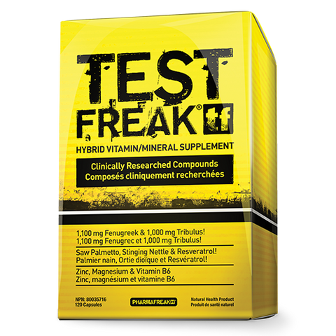 Test Freak - 120caps - PharmaFreak - Health & Body Nutrition 