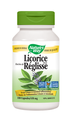 Licorice Root 450mg - 100caps - Nature’s Way - Health & Body Nutrition