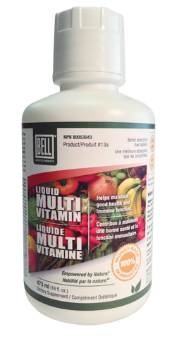 Liquid Multivitamin - 473ml - Bell - Health & Body Nutrition