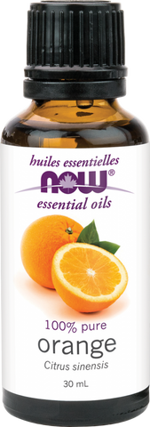 Orange Essential Oil - 30ml - Now - Health & Body Nutrition 