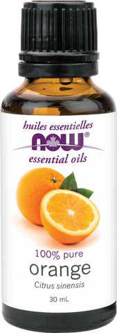 Orange Essential Oil - 30ml - Now - Health & Body Nutrition