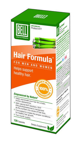 Hair Formula For Men And Women - 120caps - Bell - Health & Body Nutrition 
