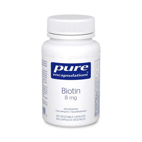 Biotin 8 mg - 120vcaps - Pure Encapsulations - Health & Body Nutrition