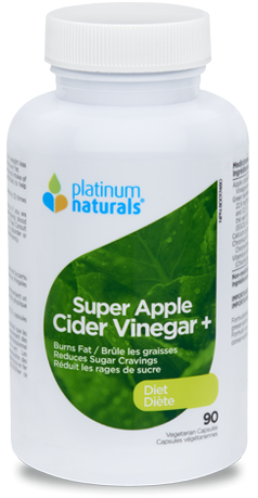 Super Apple Cider Vinegar + - 180vcaps - Platinum Naturals - Health & Body Nutrition