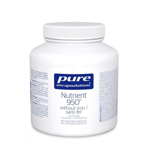 Nutrient 950 Without Iron - 180vcaps - Pure Encapsulations - Health & Body Nutrition