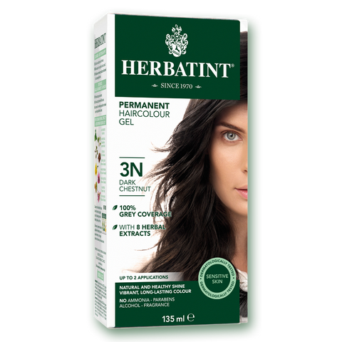 Herbatint Colour - 3N Dark Chestnut - 135mL - A.Vogel - Health & Body Nutrition