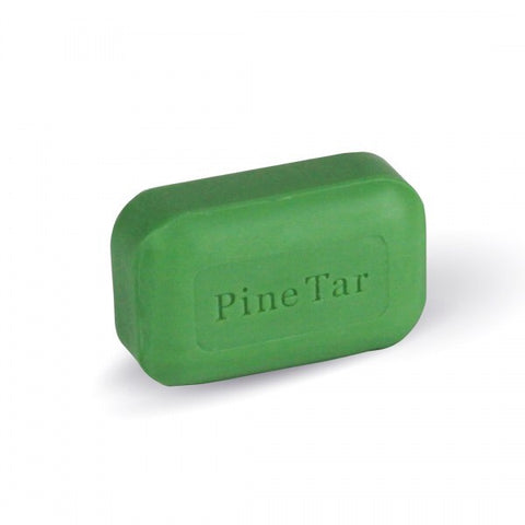 Pine Tar Bar Soap - 110g - The Soap Works - Health & Body Nutrition
