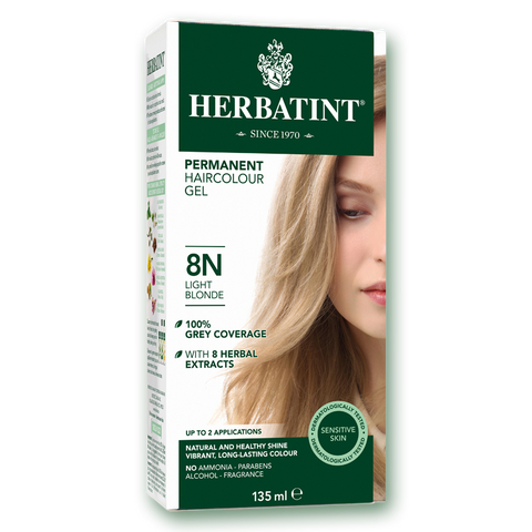 Herbatint Colour - 8N Light Blonde - 135mL - A.Vogel - Health & Body Nutrition 