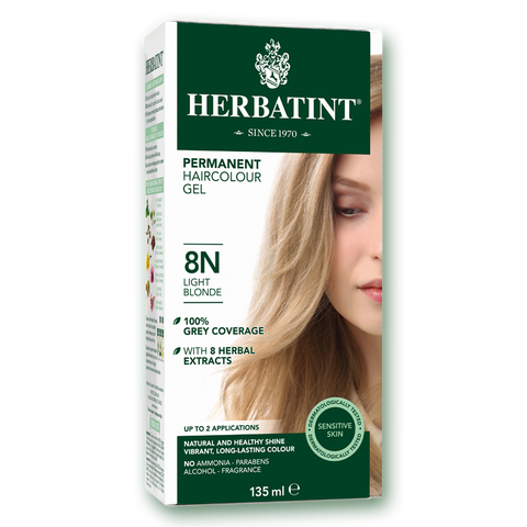 Herbatint Colour - 8N Light Blonde - 135mL - A.Vogel - Health & Body Nutrition