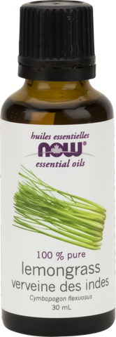 Lemongrass Essential Oil - 30ml - Now - Health & Body Nutrition