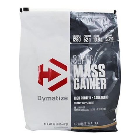 Super Mass Gainer - 12lbs - Dymatize - Health & Body Nutrition