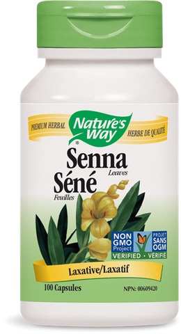 Senna Leaves 450mg - 100caps - Nature’s Way - Health & Body Nutrition